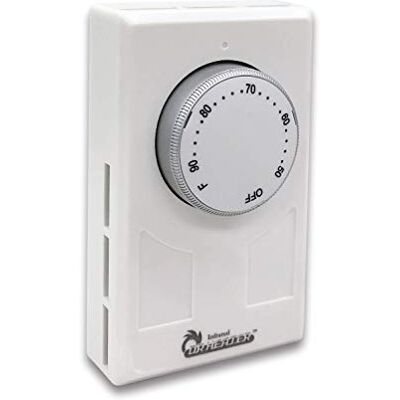 Dr Infrared Heater DR 001 Wall Thermostat 4 wires single or Double poles 120 277V 3360 7756W White External Thermostat Dr Infrared Heater DR 001 Wall Thermostat 4 wires single or Double poles 120 277V 3360 7756W White External Thermostat
