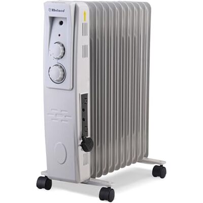 Belaco Oil Filled Radiator 11 Fins, Portable Electric Heater Belaco Oil Filled Radiator 11 Fins, Portable Electric Heater