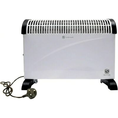 SHATCHI 2000W Portable Convector Heater Electric Radiator with 3 Heat Settings, Adjustable Thermostat, Cool-Touch Design, Safety Cut-Off, Quiet Heaters for Home, Bedroom, Office,Living Room SHATCHI 2000W Portable Convector Heater Electric Radiator with 3 Heat Settings, Adjustable Thermostat, Cool-Touch Design, Safety Cut-Off, Quiet Heaters for Home, Bedroom, Office,Living Room