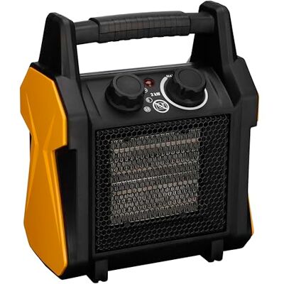 TCP Electric Space Portable Heater Ceramic 2000W Black Orange 2KW 240V PTC Heating 2 Heat Modes Overheat & Tip-Over Protection. Fast Heating for Home Office Workshop Warehouse Greenhouse Building Site TCP Electric Space Portable Heater Ceramic 2000W Black Orange 2KW 240V PTC Heating 2 Heat Modes Overheat & Tip-Over Protection. Fast Heating for Home Office Workshop Warehouse Greenhouse Building Site