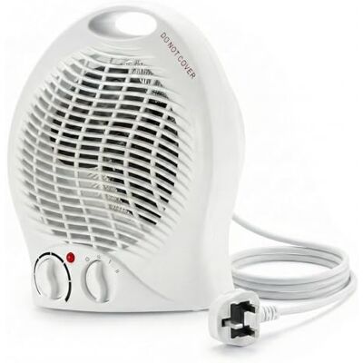 Ventox Fan Electric Heater 2000W with 2 Heat Settings & Fan Mode, Adjustable Thermostat, Energy Efficient, Overheat Protection, Portable Heater for Home & Office (Round) Ventox Fan Electric Heater 2000W with 2 Heat Settings & Fan Mode, Adjustable Thermostat, Energy Efficient, Overheat Protection, Portable Heater for Home & Office (Round)