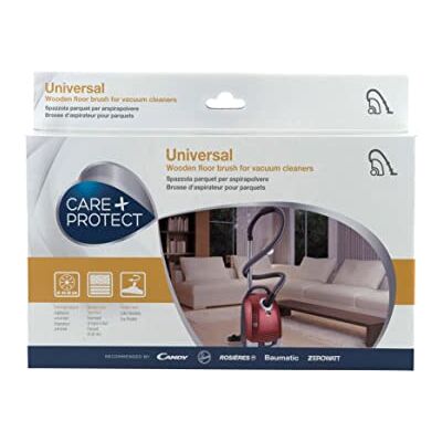 CARE + PROTECT 35601984 Universal Parquet Nozzle- With Flexible Neck And Adjustable Collar (30-38Mm) And 2 Wheels For Easy Use On All Wooden And Hard Floor Types, Black CARE + PROTECT 35601984 Universal Parquet Nozzle- With Flexible Neck And Adjustable Collar (30-38Mm) And 2 Wheels For Easy Use On All Wooden And Hard Floor Types, Black