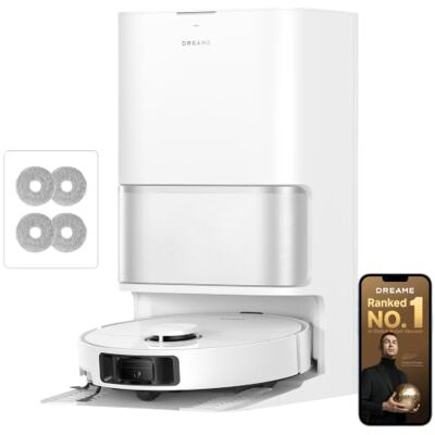 dreame L10s Ultra Gen 3 Kit Robot Vacuum and Mop with 25,000Pa Suction Extendable Side Brush & Mop, All-in-One Auto-Empty & Mop Self-Cleaning Base Station, 10.5mm Mop Lifting, App Control dreame L10s Ultra Gen 3 Kit Robot Vacuum and Mop with 25,000Pa Suction Extendable Side Brush & Mop, All-in-One Auto-Empty & Mop Self-Cleaning Base Station, 10.5mm Mop Lifting, App Control