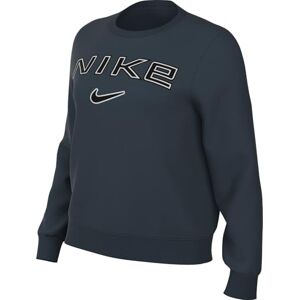 Nike HM9754-478 Sportswear Phoenix Fleece Sweatshirt Women's Armory Navy/Photon Dust/Black Size XS Nike HM9754-478 Sportswear Phoenix Fleece Sweatshirt Women's Armory Navy/Photon Dust/Black Size XS