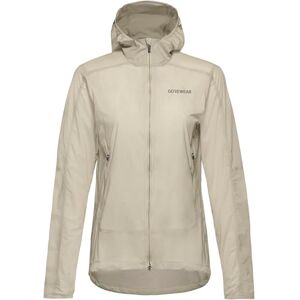 Gore Wear Fernflow Beige Windbreaker - Jacket Gore Wear Fernflow Beige Windbreaker - Jacket
