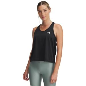 Under Armour Women's Tech Swing Tank, Breathable, Loose-Cut Running Vest, Athletic Sleeveless Tank Top for Women Black / / White Under Armour Women's Tech Swing Tank, Breathable, Loose-Cut Running Vest, Athletic Sleeveless Tank Top for Women Black / / White