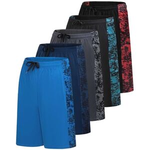 Real Essentials Mens Quick Dry Fit Dri-Fit Active Wear Athletic Performance Football Rugby 9 Inch Inseam Training Tennis Running Essentials Gym Shorts Hombre Stretch Fitness Casual Workout Tech Shorts -Set 11 XXL Real Essentials Mens Quick Dry Fit Dri-Fit Active Wear Athletic Performance Football Rugby 9 Inch Inseam Training Tennis Running Essentials Gym Shorts Hombre Stretch Fitness Casual Workout Tech Shorts -Set 11 XXL