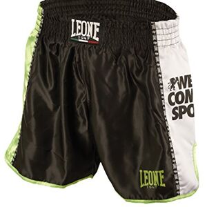 LEONE 1947 , Training Shorts Kick-thai, Unisex Adult, Black, M, AB760 LEONE 1947 , Training Shorts Kick-thai, Unisex Adult, Black, M, AB760