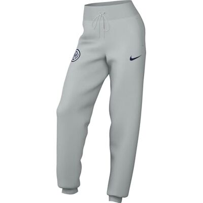 Nike Women's Inter Mailand Phoenix Fleece Football Oversize-Hose Mit Hohem Bund Für Damen Oversized Soccer Pants Nike Women's Inter Mailand Phoenix Fleece Football Oversize-Hose Mit Hohem Bund Für Damen Oversized Soccer Pants