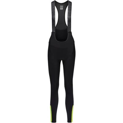 GORE WEAR GOREWEAR Womens Swiftride Thermo Tights+ Bibs, Black/Neon Yellow, L EU GORE WEAR GOREWEAR Womens Swiftride Thermo Tights+ Bibs, Black/Neon Yellow, L EU