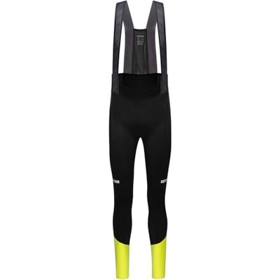 GORE WEAR GOREWEAR SPINSHIFT Thermo Bib Tights+ Mens, Black/Neon Yellow, XS GORE WEAR GOREWEAR SPINSHIFT Thermo Bib Tights+ Mens, Black/Neon Yellow, XS