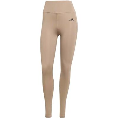 adidas Women's Optime Essentials Stash Pocket Full Length Leggings, Chalky Brown, M adidas Women's Optime Essentials Stash Pocket Full Length Leggings, Chalky Brown, M