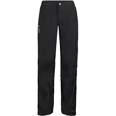 VAUDE VAUDO Women Women's Yaras Rain Pants III Pants Black, 38 VAUDE VAUDO Women Women's Yaras Rain Pants III Pants Black, 38