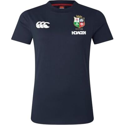Canterbury British & Irish Lions Blue Cotton Jersey T-Shirt - T-Shirt Canterbury British & Irish Lions Blue Cotton Jersey T-Shirt - T-Shirt