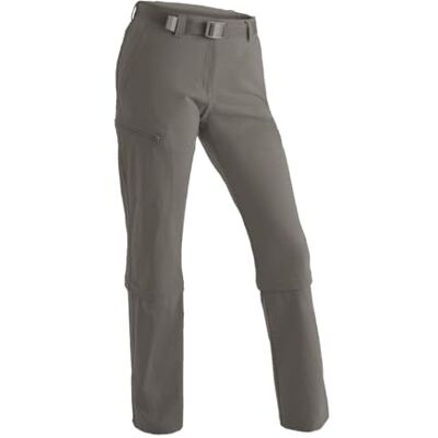 maier sports Women's Arolla Hiking Trousers, Zip-Off Outdoor Pants, Breathable Trekking Trousers with Detachable Legs Teak maier sports Women's Arolla Hiking Trousers, Zip-Off Outdoor Pants, Breathable Trekking Trousers with Detachable Legs Teak
