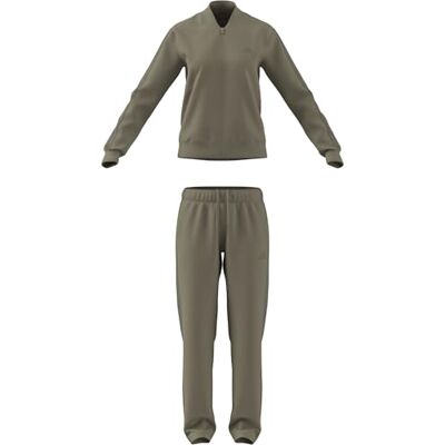 adidas Women's ESSENTIALS 3-STRIPES TRACKSUIT, Wonder Cargo, XS adidas Women's ESSENTIALS 3-STRIPES TRACKSUIT, Wonder Cargo, XS
