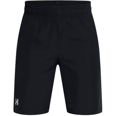 Under Armour UA Tech Woven Short Shorts Bottoms Black/White Size: YLG Under Armour UA Tech Woven Short Shorts Bottoms Black/White Size: YLG