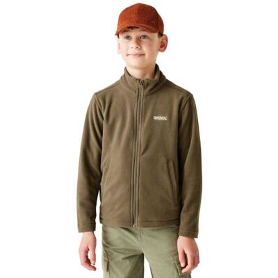 Regatta Kids King II Full Zip Fleece Quick Dry Anti-Pill Warm Winter Layer Top Regatta Kids King II Full Zip Fleece Quick Dry Anti-Pill Warm Winter Layer Top