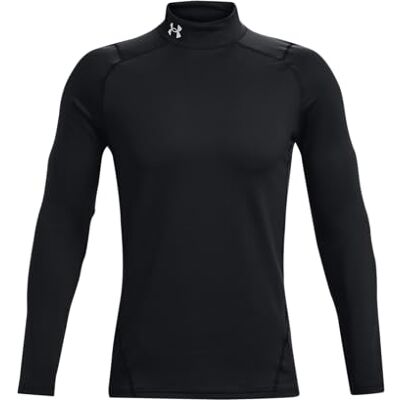Under Armour Men UA CG Armour Fitted Mock, Warm Base Layer Top for Men, Compression Shirt for Running, Skiing, Winter Cold Weather Fitness Top Under Armour Men UA CG Armour Fitted Mock, Warm Base Layer Top for Men, Compression Shirt for Running, Skiing, Winter Cold Weather Fitness Top