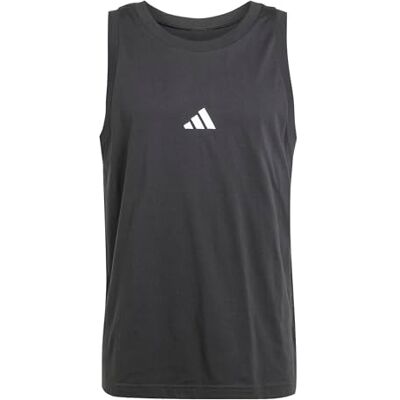adidas Men's Essentials Small Logo Single Jersey Tank TOP adidas Men's Essentials Small Logo Single Jersey Tank TOP