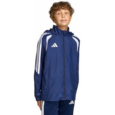 adidas Unisex Kids Tiro 26 League Windbreaker Kids Coat, team navy blue 2/white, 13-14 Years adidas Unisex Kids Tiro 26 League Windbreaker Kids Coat, team navy blue 2/white, 13-14 Years