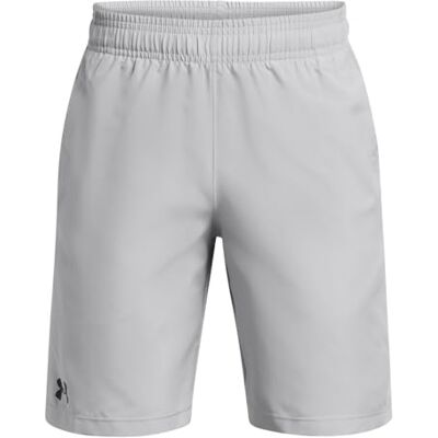 Under Armour UA Tech Woven Short Shorts Bottoms Mod Gray/Black Size: YXS Under Armour UA Tech Woven Short Shorts Bottoms Mod Gray/Black Size: YXS
