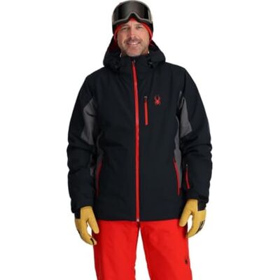 Spyder Men's Vertex Jacket Ski, Black, L Spyder Men's Vertex Jacket Ski, Black, L