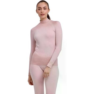 FALKE Women's Maximum Warm Trend Longsleeved Sports Functional Shirt Functional Underwear for Cold to Very Cold Temperatures Quick-Drying Breathable Functional Yarn 1 Piece FALKE Women's Maximum Warm Trend Longsleeved Sports Functional Shirt Functional Underwear for Cold to Very Cold Temperatures Quick-Drying Breathable Functional Yarn 1 Piece