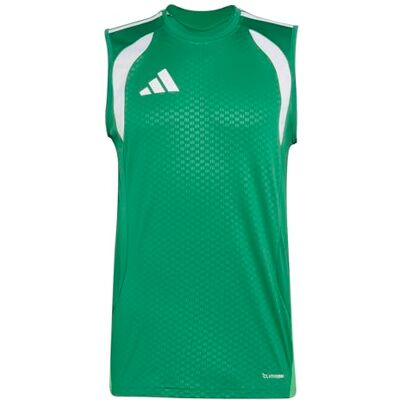 adidas Men's Tiro 26 Competition Sleeveless Shirt, Team Green, L adidas Men's Tiro 26 Competition Sleeveless Shirt, Team Green, L
