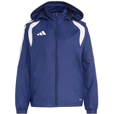 adidas Women's Tiro 26 League Windbreaker Coat, team navy blue 2/white, S adidas Women's Tiro 26 League Windbreaker Coat, team navy blue 2/white, S