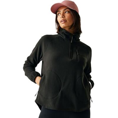 Regatta Womens Frankie Half Zip Micro Fleece Midlayer Top Regatta Womens Frankie Half Zip Micro Fleece Midlayer Top