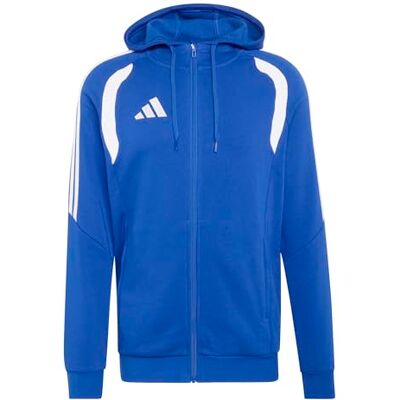 adidas Men's Tiro 26 League Sweat Full Zip Sweatshirt, team royal blue/white, XS adidas Men's Tiro 26 League Sweat Full Zip Sweatshirt, team royal blue/white, XS
