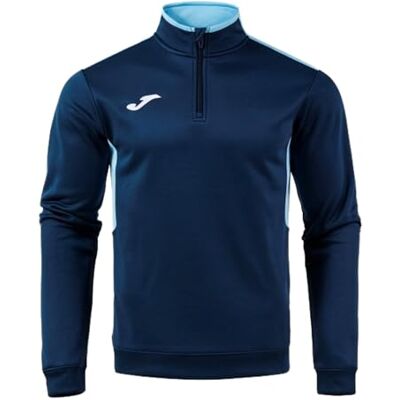 Joma Men's Sports Sweatshirt, XS 4XL, Ideal for Cool Weather Training Winner Dark Navy Sky Blue Joma Men's Sports Sweatshirt, XS 4XL, Ideal for Cool Weather Training Winner Dark Navy Sky Blue
