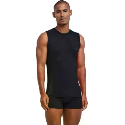 FALKE Men's Wool-Tech Light M S/l Sh Wool Functional Yarn Quick Dry Base Layer Top 1 piece, Black 3000, XL FALKE Men's Wool-Tech Light M S/l Sh Wool Functional Yarn Quick Dry Base Layer Top 1 piece, Black 3000, XL