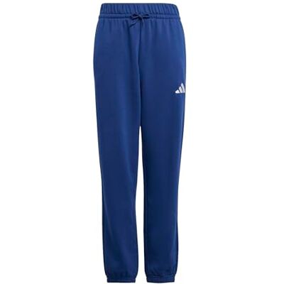 adidas Unisex Kids Essentials Pants, Dark Blue/White, 13-14 Years adidas Unisex Kids Essentials Pants, Dark Blue/White, 13-14 Years