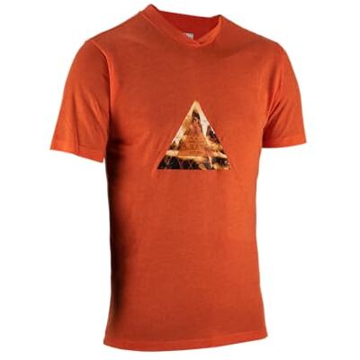 Leatt ALLMTN 2.0 Orange Long-sleeve MTB Jersey - Jersey Leatt ALLMTN 2.0 Orange Long-sleeve MTB Jersey - Jersey