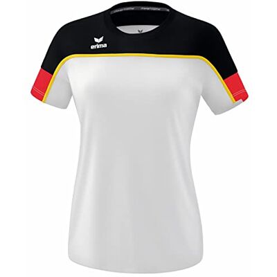 Erima Women's „Change Functional T-Shirt, White/Black/red, 42 Erima Women's „Change Functional T-Shirt, White/Black/red, 42