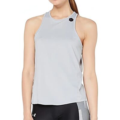 Under Armour Women's Gym Top UA Rush, Breathable Workout Tank Top with Rush Technology, Sleeveless Gym Clothes with Tight Fit Under Armour Women's Gym Top UA Rush, Breathable Workout Tank Top with Rush Technology, Sleeveless Gym Clothes with Tight Fit