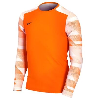 Nike CJ6072-819 Dri-FIT Park IV Goalkeeper Sweatshirt Unisex SAFETY ORANGE/WHITE/BLACK Size XS Nike CJ6072-819 Dri-FIT Park IV Goalkeeper Sweatshirt Unisex SAFETY ORANGE/WHITE/BLACK Size XS