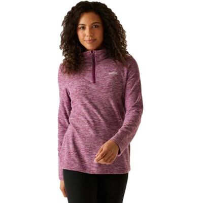 Regatta Womens Sweethart Marl Half Zip Anti-Pill Warm Midlayer Top Regatta Womens Sweethart Marl Half Zip Anti-Pill Warm Midlayer Top