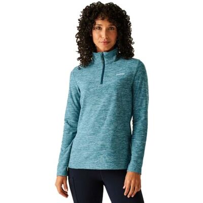 Regatta Womens Sweethart Marl Half Zip Anti-Pill Warm Midlayer Top Regatta Womens Sweethart Marl Half Zip Anti-Pill Warm Midlayer Top