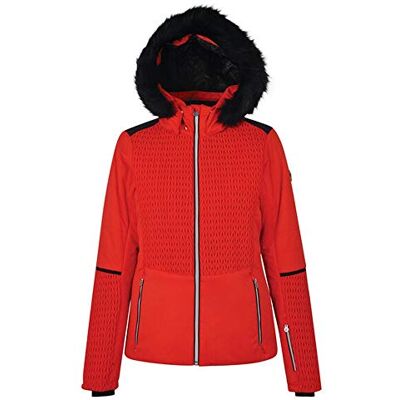 Regatta Womens Uphill Ski Trousers Rain Resistant Lightweight Windproof Pants in Slim Fit Bootcut Hem Featuring Snow Gaitors and a Zip Gusset Ideal for Winter Outdoor Sports White Regatta Womens Uphill Ski Trousers Rain Resistant Lightweight Windproof Pants in Slim Fit Bootcut Hem Featuring Snow Gaitors and a Zip Gusset Ideal for Winter Outdoor Sports White