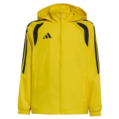 adidas Unisex Kids Tiro 26 League Windbreaker Kids Coat, team yellow/black, 13-14 Years adidas Unisex Kids Tiro 26 League Windbreaker Kids Coat, team yellow/black, 13-14 Years