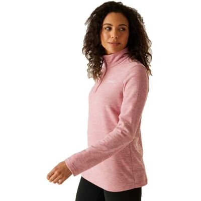Regatta Womens Sweethart Marl Half Zip Anti-Pill Warm Midlayer Top Regatta Womens Sweethart Marl Half Zip Anti-Pill Warm Midlayer Top