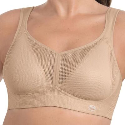 Anita Women's Non-Wired Sports Bra Extreme Control 5527 Desert 42 C Anita Women's Non-Wired Sports Bra Extreme Control 5527 Desert 42 C
