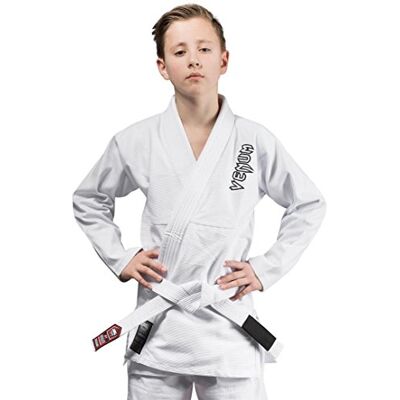 Venum , Contender Kids BJJ Gi (Free white belt included), Unisex Kids, C3, White Venum , Contender Kids BJJ Gi (Free white belt included), Unisex Kids, C3, White