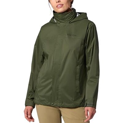 MARMOT Women's Wm's Precip Evo Jacket Waterproof Jacket, Lightweight Hooded Rain Jacket, Windproof Raincoat, Breathable Windbreaker, Ideal for Hiking and Cycling (pack of 1) MARMOT Women's Wm's Precip Evo Jacket Waterproof Jacket, Lightweight Hooded Rain Jacket, Windproof Raincoat, Breathable Windbreaker, Ideal for Hiking and Cycling (pack of 1)