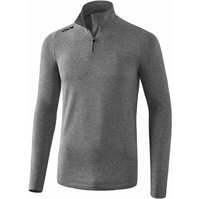 Erima Polo-Neck Jumper Grey Marl, 152 Erima Polo-Neck Jumper Grey Marl, 152