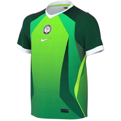 Nike Nigeria Home Jersey Kids 10/12 Years WM 2026 World Cup Fan Jersey NK Dri-FIT Stadium Shirt, Pine Green/Electric Green/White Nike Nigeria Home Jersey Kids 10/12 Years WM 2026 World Cup Fan Jersey NK Dri-FIT Stadium Shirt, Pine Green/Electric Green/White