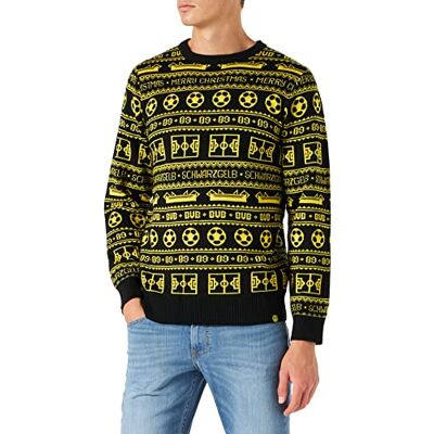 Borussia Dortmund Unisex Bvb Christmas Jumper Jumper Borussia Dortmund Unisex Bvb Christmas Jumper Jumper